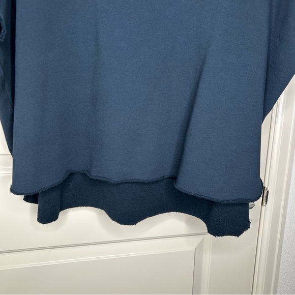 Frank & Eileen Audrey Funnel Neck Capelet Triple Fleece One Size - Picture 6 of 14